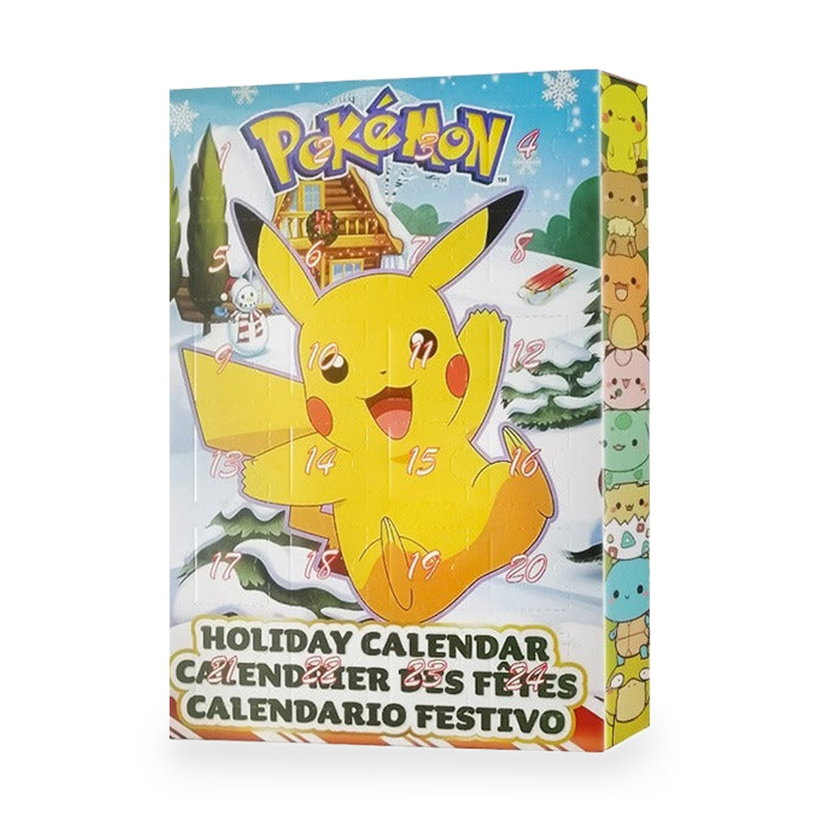 Pokémon Adventskalender mit Box-Motiv Holiday Calendar