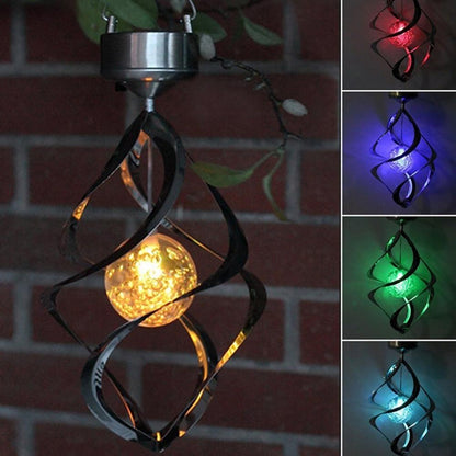 Solar Windspiel LED Farbwechsel – Beleuchtes Klangspiel für Garten und Balkon
