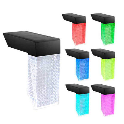 Solar Treppenbeleuchtung 2er-Set warm-weiss IP65 wasserdicht für lange Aussentreppen