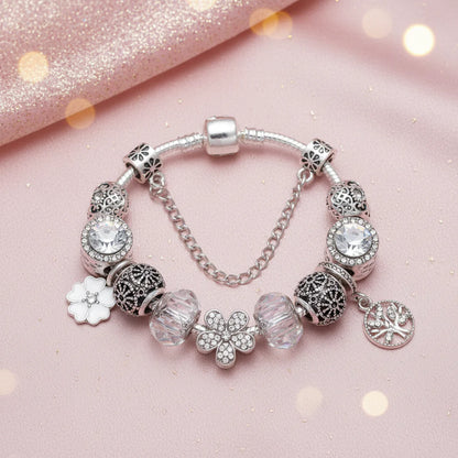 Charm Armband Schmetterlings-Kristall - lumoraX