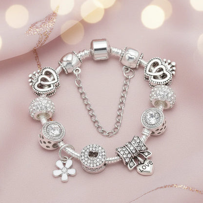 Charm Armband Krone & Herz - lumoraX