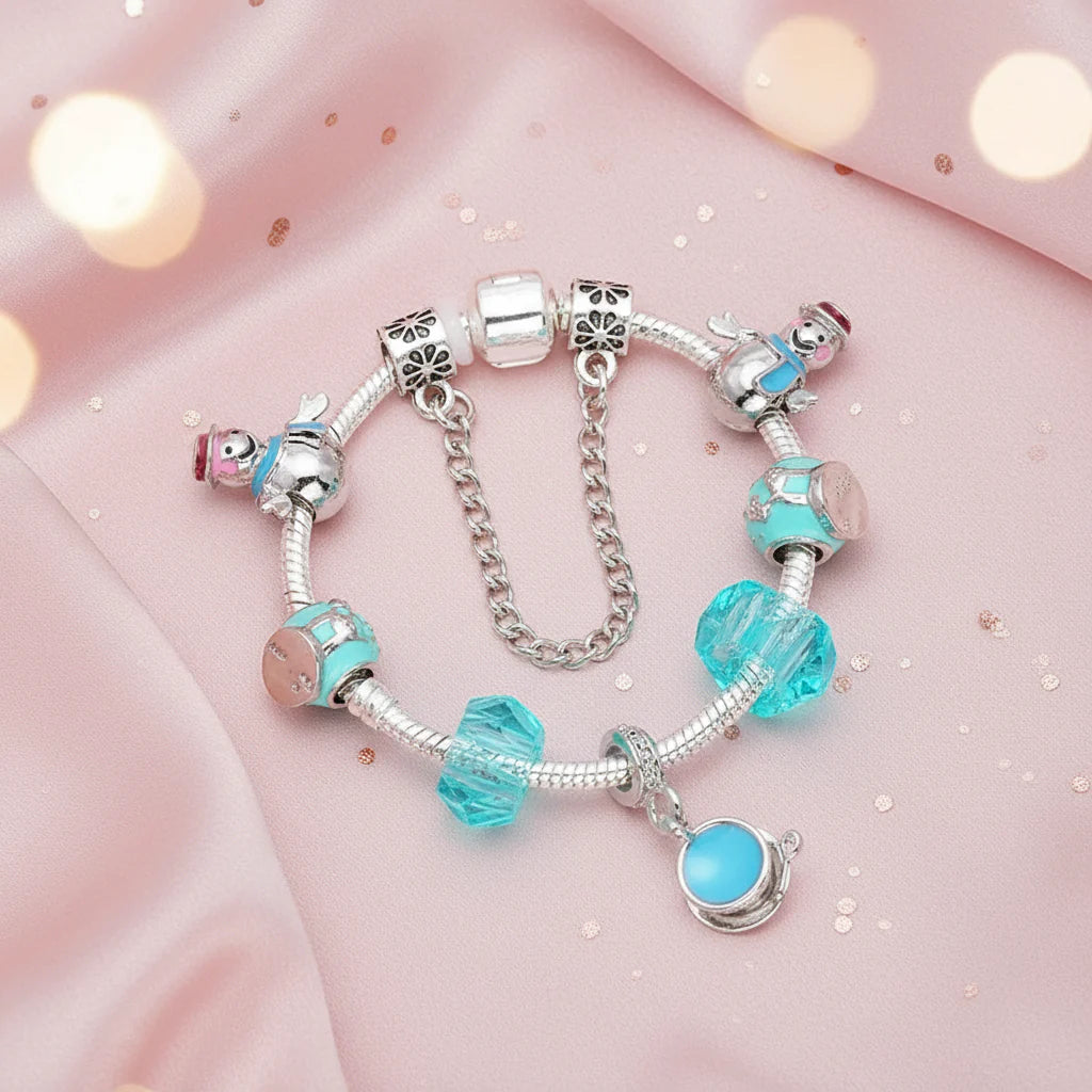 Charm Armband Schildkröte Türkis - lumoraX