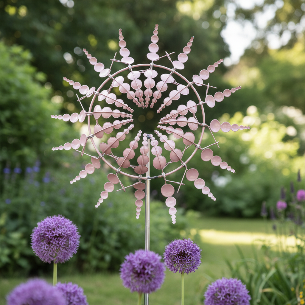 Windrad Garten Metall bunt – 10 Farbvarianten Übersicht Windspiel Kollektion