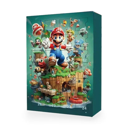 Super Mario Adventskalender, Box-Motiv Grün Abenteuerwelt
